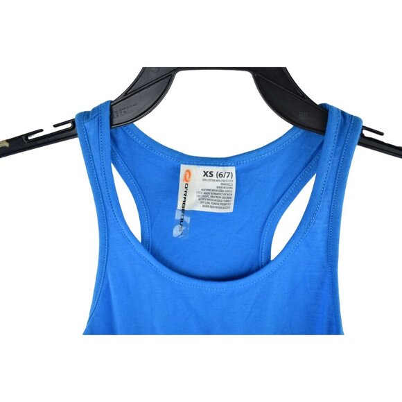 ORageous Girls XS Racerback Blue Ruffle Tunic Coverup New with tags - Picture 3 of 4